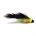 Brass Cone Head Zuddler - Black & Lime