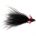 Flashy Red Head Damsel Black S/S