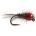 Jig Flies Hares Ear Red Collar