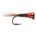 Jig Flies Pheasant Tail Hot Red Collar