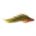 Brass Cone Head Zuddler - Olive & Orange