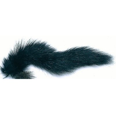 BLACK SQUIRREL TAILS - Dyed Black