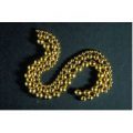 ANTI-TARNISH BEAD CHAIN - GOLD