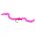 Chewing Gum Worm Flo. Pink