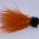 BARBLESS TIGER TAILS HOT ORANGE